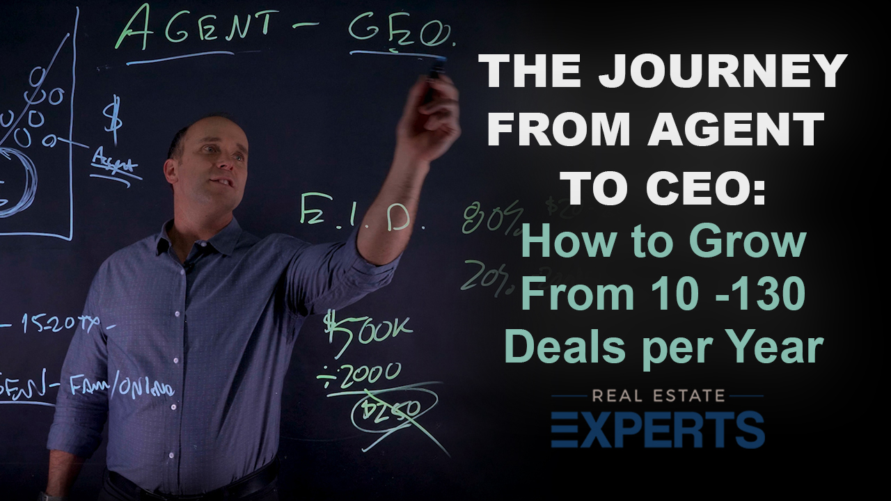 How to Go From Agent to CEO of Your Real Estate Business