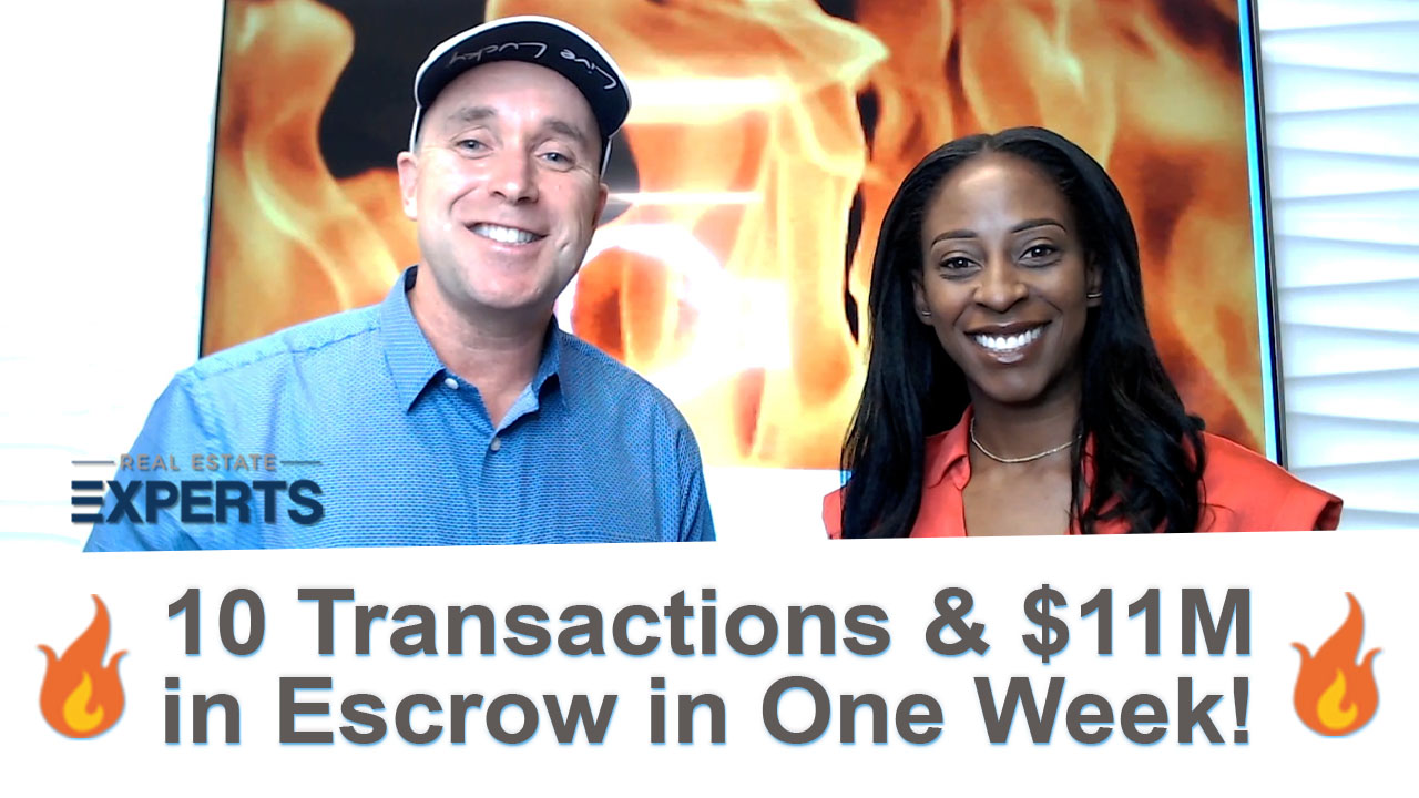 Expert on Fire: 10 Transactions & $11M In Escrow in One Week!